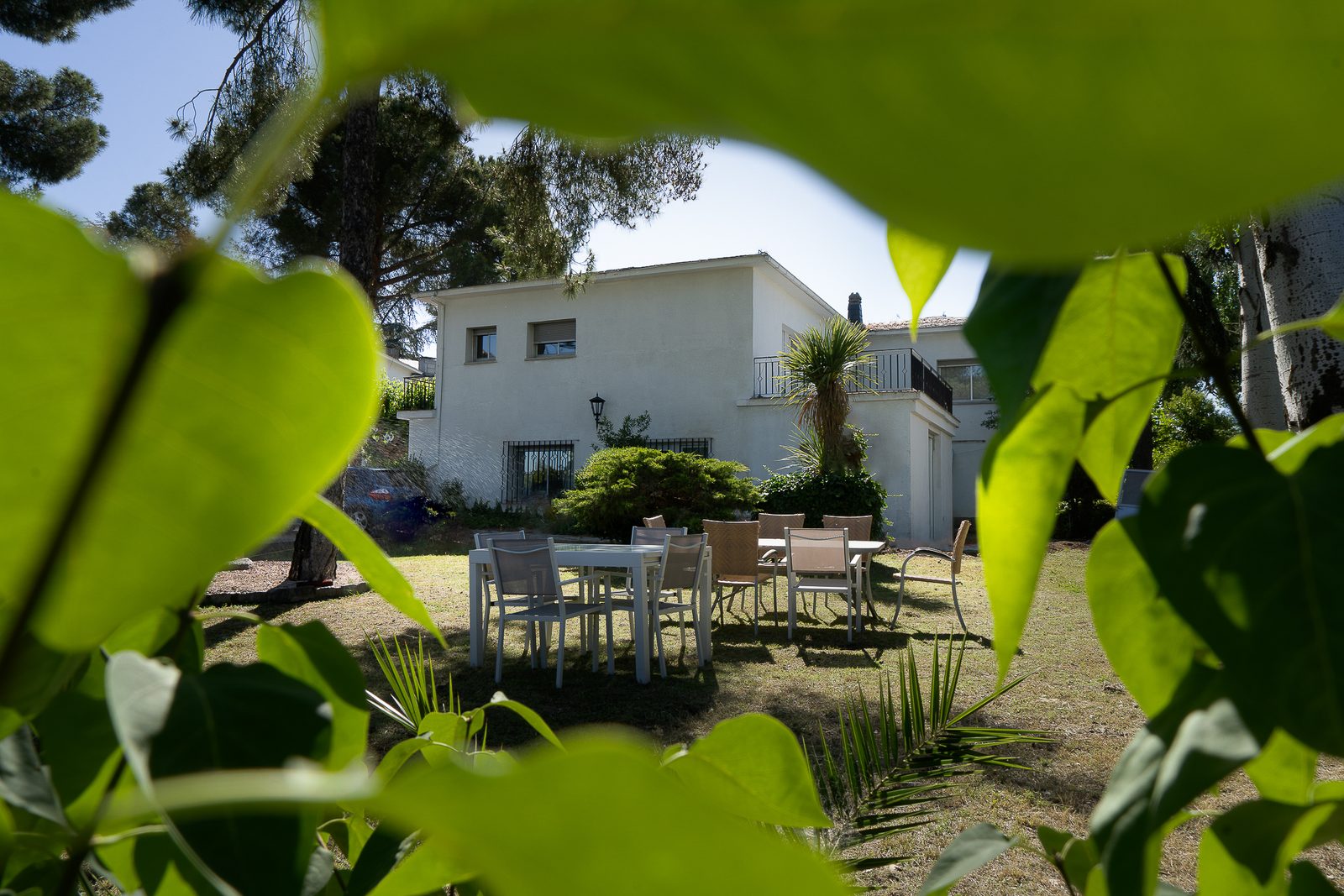 Chalet con jardín del alojamiento